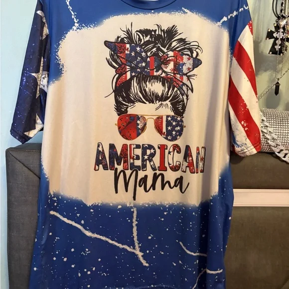 🩷American Mama Graphic Tee🩷3/20$ - Picture 5 of 7